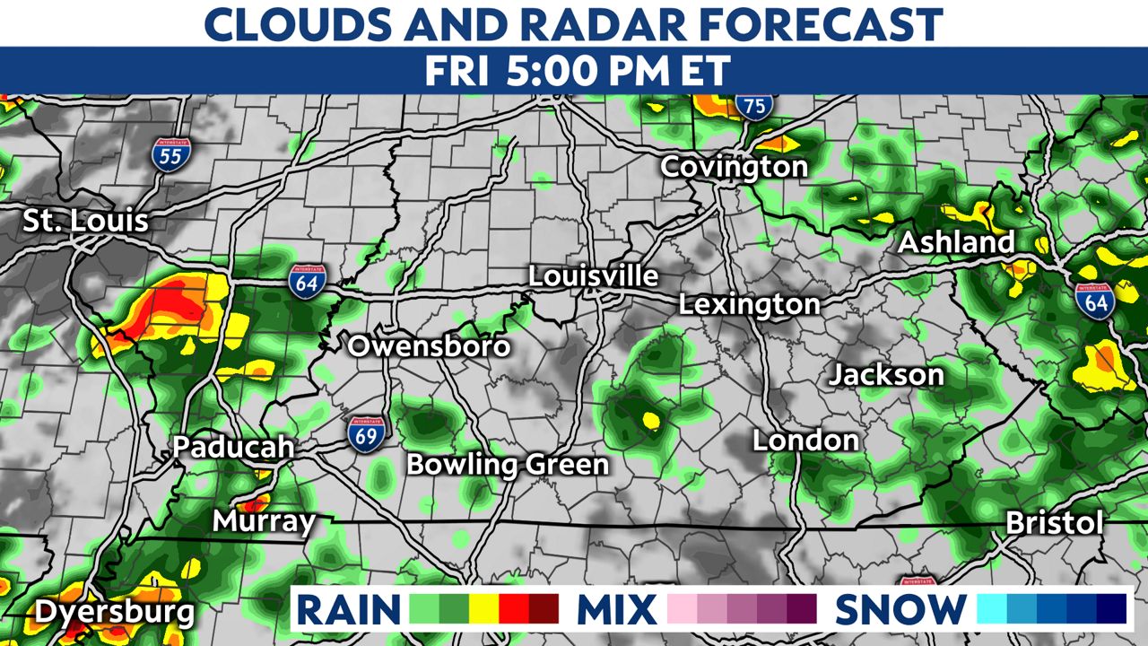 Strong to severe storms possible Friday night